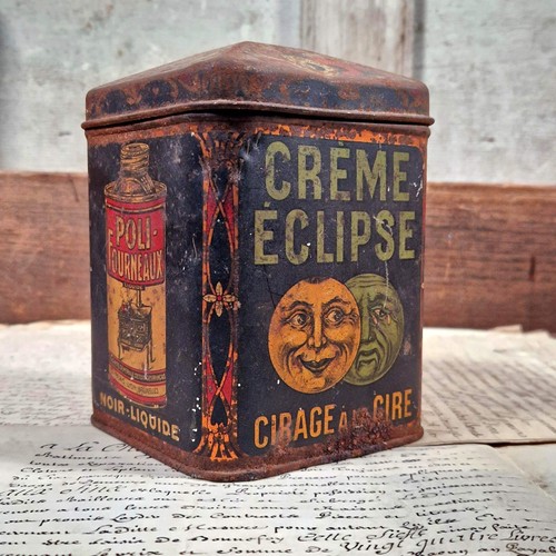 Boîte ancienne crème - ancienne,