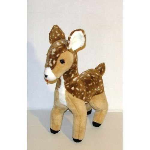 Peluche faon daim grand modele - faon,
