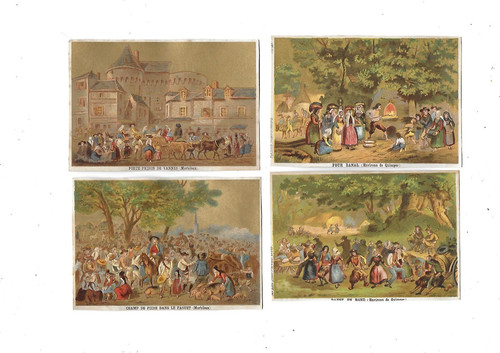 Anciens chromos pub chocolat - pub,