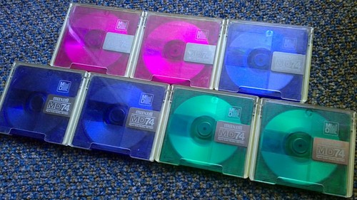 Minidisc maxell rm color - 7,