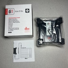 dbx DI1 Active Direct Box Single Direct Injection Box