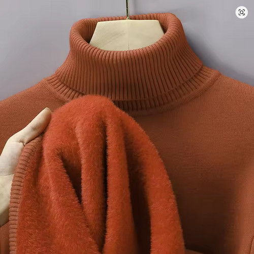 Sweat shirt col roulé pour - sweat-shirt,