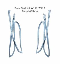 Mercedes Set Caouthouc de Porte Origine W111 W112 Coupe Cabrio  - 1117206378