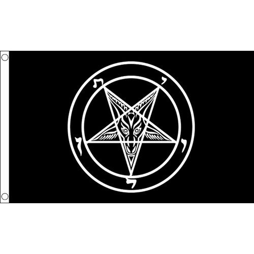 Drapeau baphomet ordre - drapeau, du