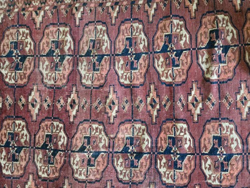 Tapis ancien boukhara ème - boukhara, 18