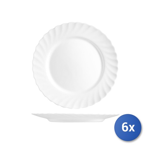 Assiette plate verre - plate,