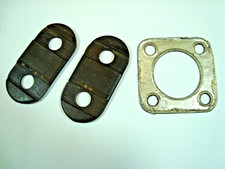2 Vintage Ransomes MG2 MG5 & MG6 Track Bolt Plates + S/H Manifold Gasket.