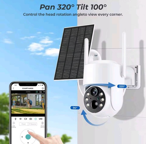 Caméra surveillance 4mp wifi - surveillance,