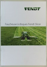 leaflet disc mower brochure Fendt tractor traktor prospectus