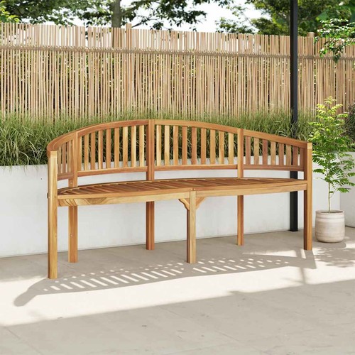 Teck solide banc jardin - banc, en