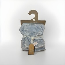 Mon Lapin Velvet Baby Blanket (New) - Blue 30"x40"