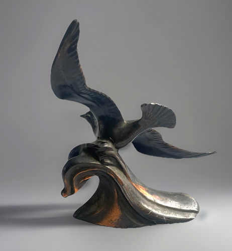 Sculpture art déco régule - sculpture,