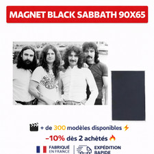 Magnet Black Sabbath 90x65 mm