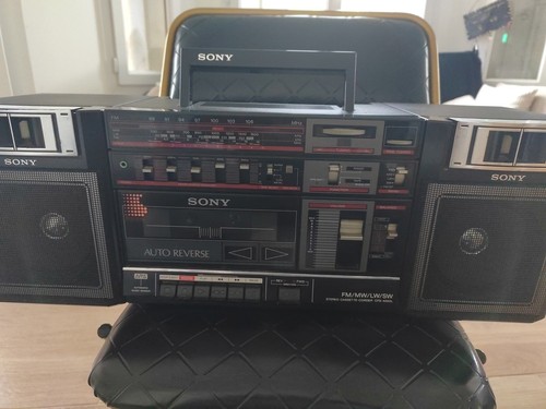 Boombox sony cfs 4000l - boombox,