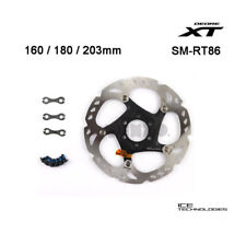 SHIMANO XT SM-RT86 Rotor Disc Brake 6 Bolt 160/180/203 Ice Point Technology MTB