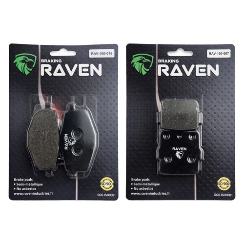 Kit plaquettes frein avant - plaquettes,