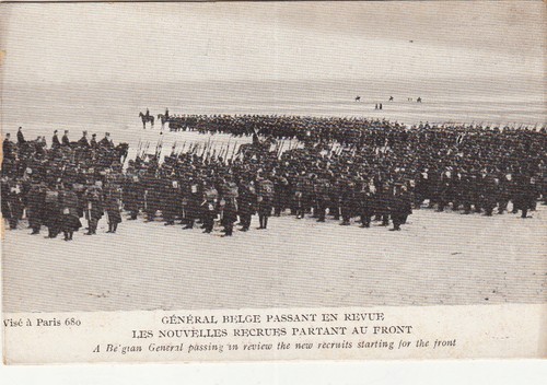Cpa guerre ww1 - ww1, belgique