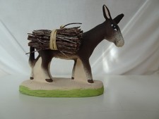 Santon  terre cuite âne