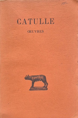 Catulle poésies budé - –,