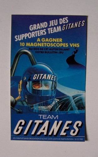 Sticker autocollant gitanes - §,