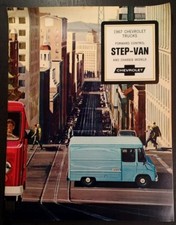 Original 1967 Chevrolet Truck Brochure Forward Control Step-van VHTF Rare Art