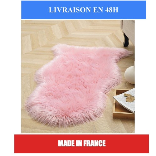 Tapis peau mouton - peau, de