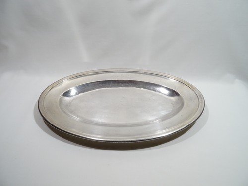 Ancien plat oval christofle - plat, en
