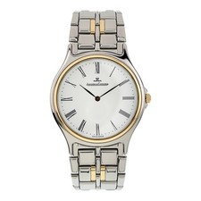 Jaeger-LeCoultre Heraion Gold & Steel White Dial 34mm Quartz Men’s 112.5.09