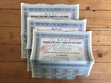 Lot 9 X MTO, Manufacture de Carpet d'Orient & Textile Oranaises (ALGERIA) (B)