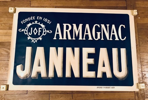 Affiche ancienne lithographie - ,