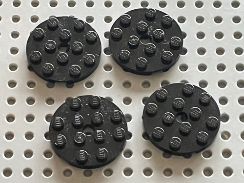 Lego star wars - black, round