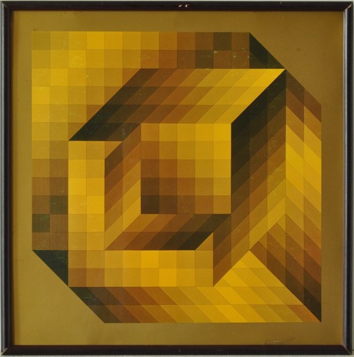 Héliogravure victor vasarely - héliogravure,