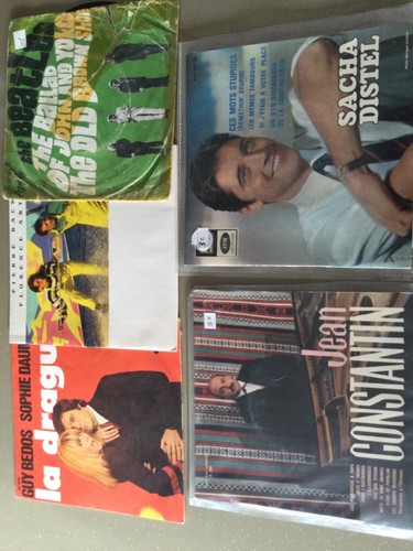 Lot disques 45t - lot, divers