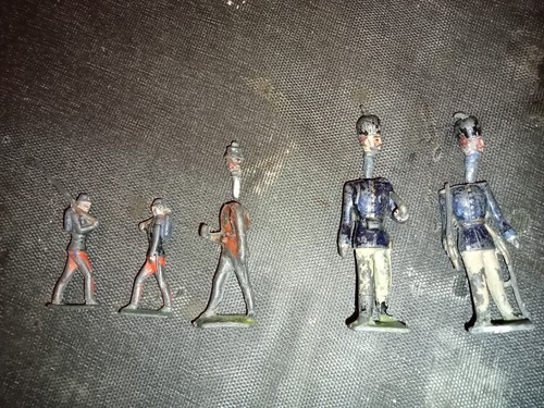 Lot anciens soldats plomb - anciens,
