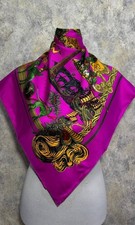 Free FedEx Authentic HERMES Scarf Carre 90 Au fil de la Soie    (136)