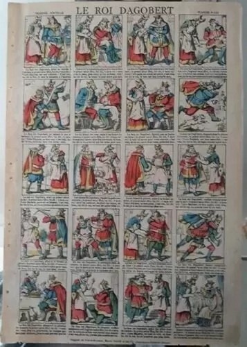 Roi dagobert imagerie - roi,