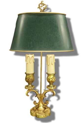 Lampe style louis bronze - lampe,