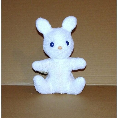 Peluche lapin boulgom blanc - lapin,