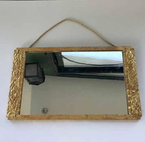 Miroir art deco décor floral - art,