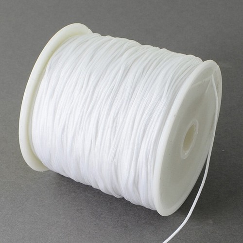 Lot 15m fil nylon blanc - lot,