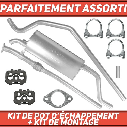 Kit pot échappement - de, d’échappement