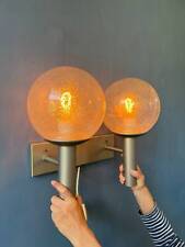 Vintage Raak Vigilante C1663 Wall Light / Mid Century Double Sconce Lamp
