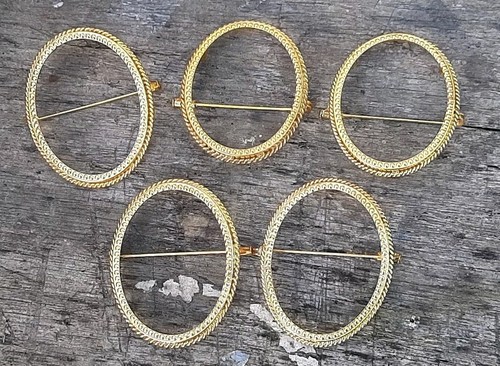 Lot montures broches - de, 5