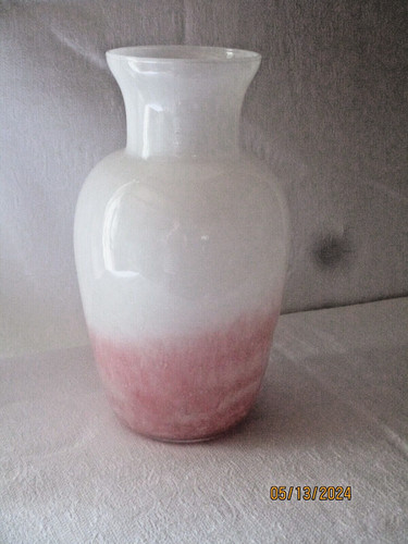 Grand vase pate verre - pate, de