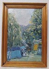 Peinture A L'huile - Carton