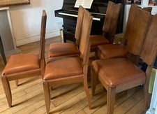 6 chaises en chêne très