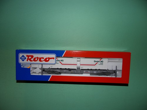 Roco wagon kangourou caisses - kangourou, +