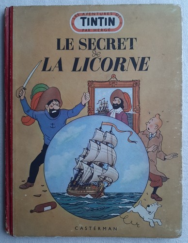 Tintin secret la licorne - tintin, le