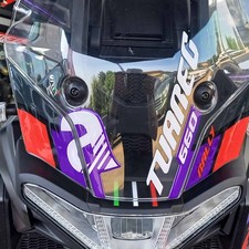 Adhésif 3D Protection Pare-Brise Moto Compatible Avec Aprilia tuareg Rally 660