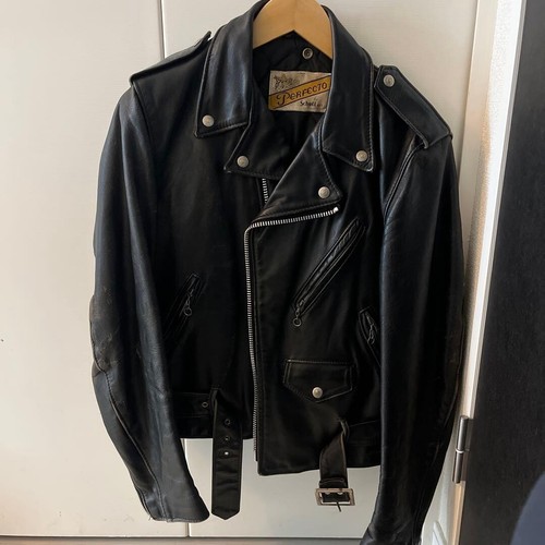 Veste cuir schott perfecto - veste,